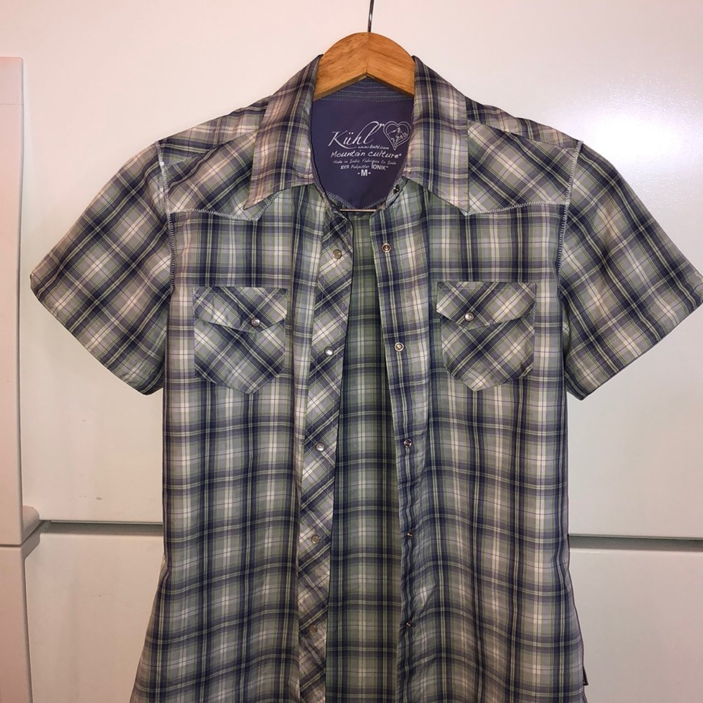 Kuhl Mountain Culture Western Style Blouse Sz M